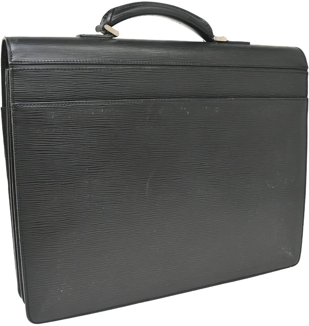 Louis Vuitton Robusto 1 Briefcase Cuir Epi Zwart