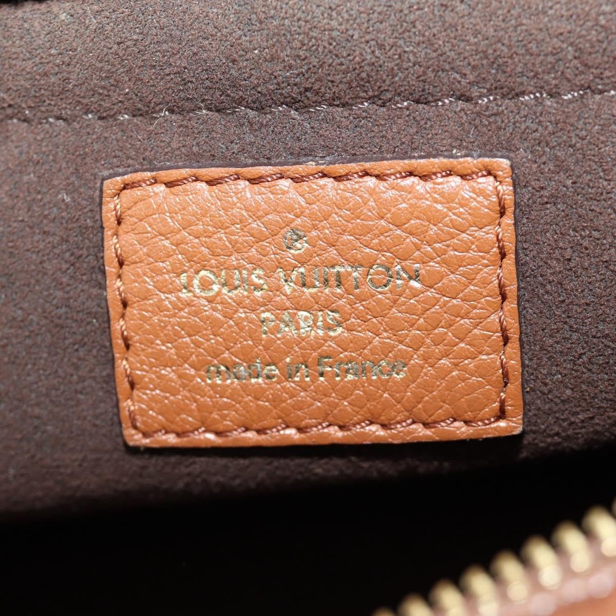 Louis Vuitton Lunar Handbag Mahina Leather PM Bruin