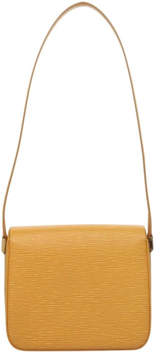 Louis Vuitton Louis Vuitton Buci Handbag Epi Leather Geel