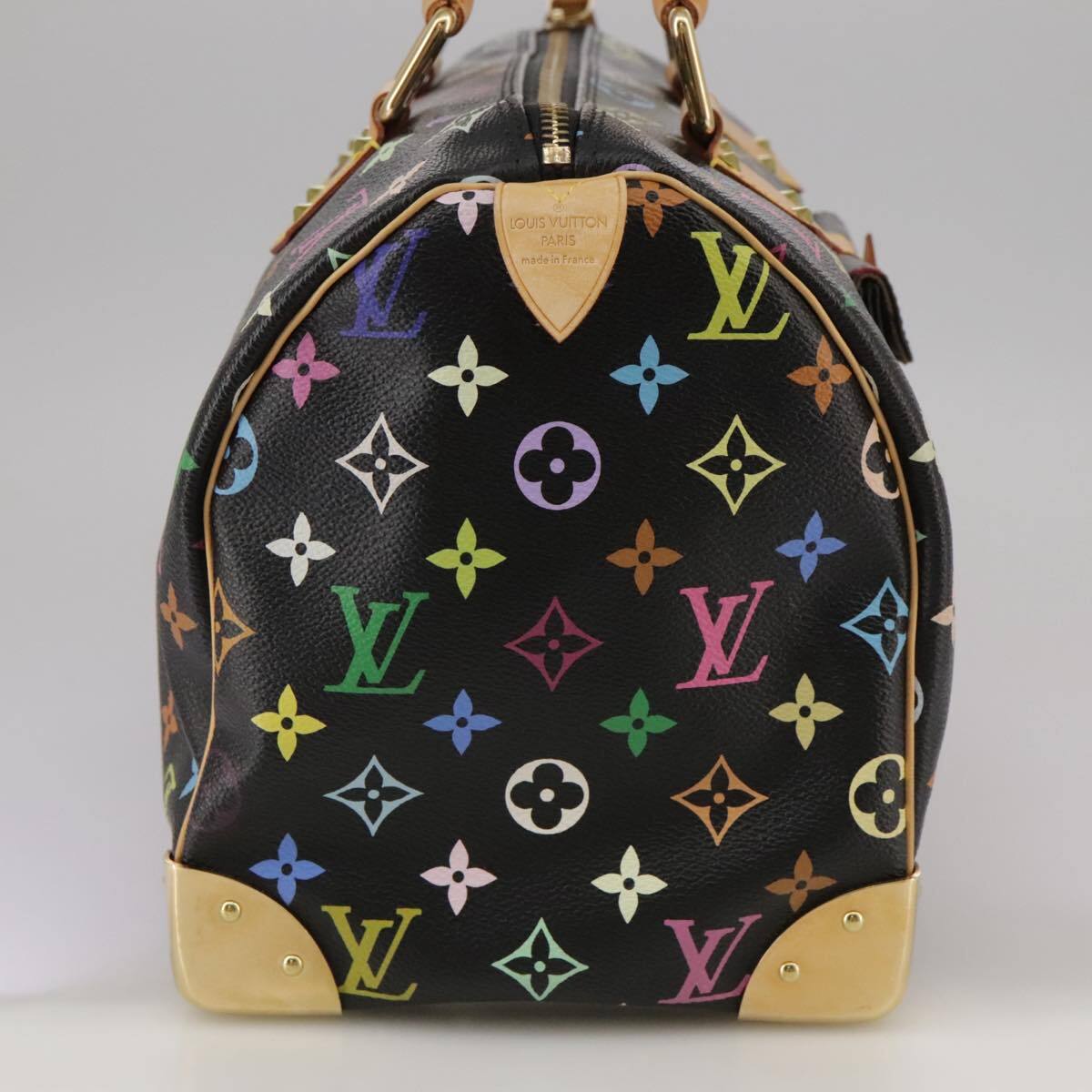 Louis Vuitton Louis Vuitton Speedy Handbag Monogram Multicolor 30 Zwart