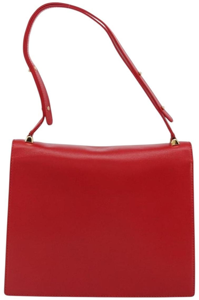 Louis Vuitton Louis Vuitton Opera Delphes Shoulder Bag Leather Rood