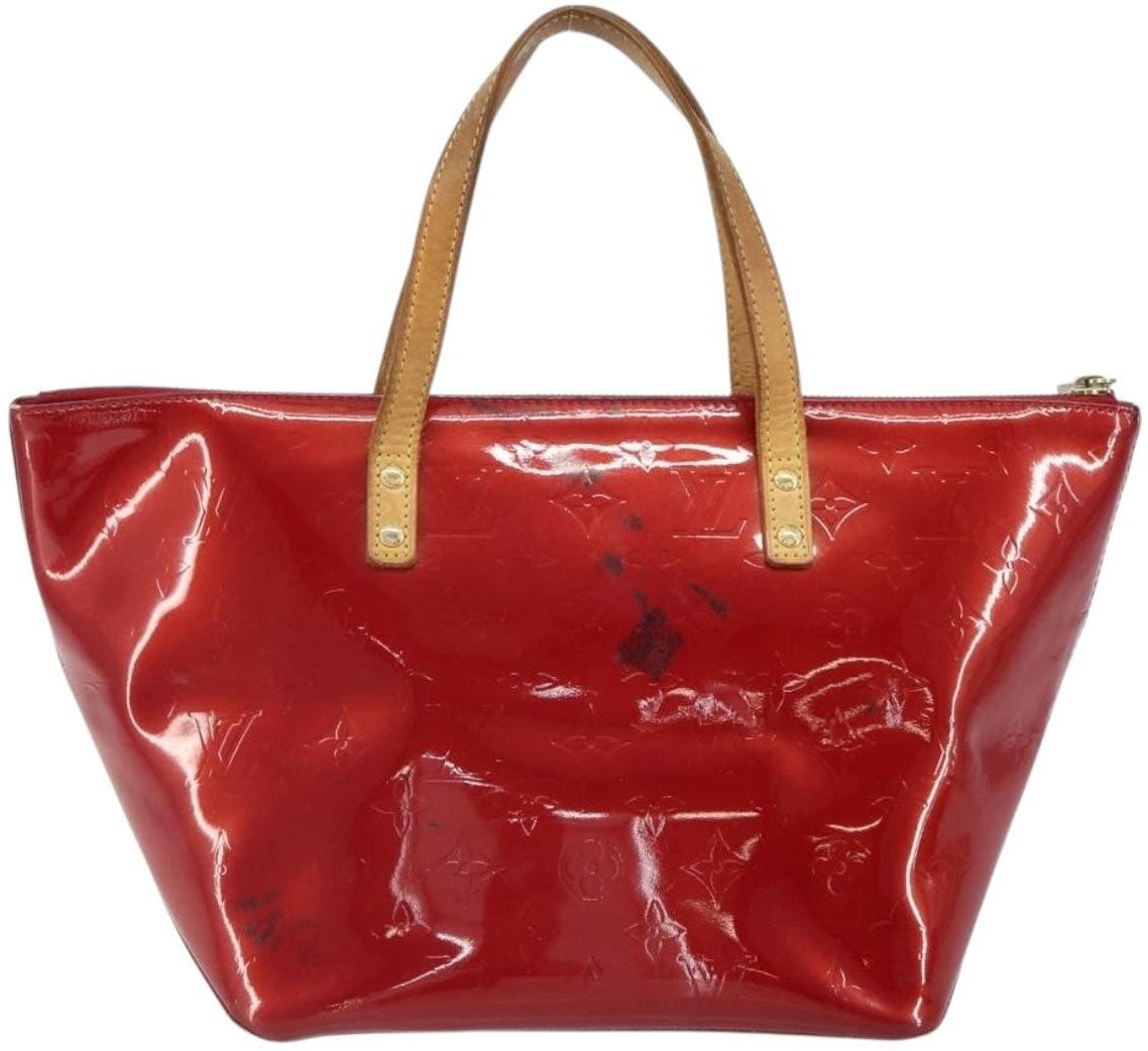 Louis Vuitton Louis Vuitton Bellevue Handbag Monogram Vernis PM Paars