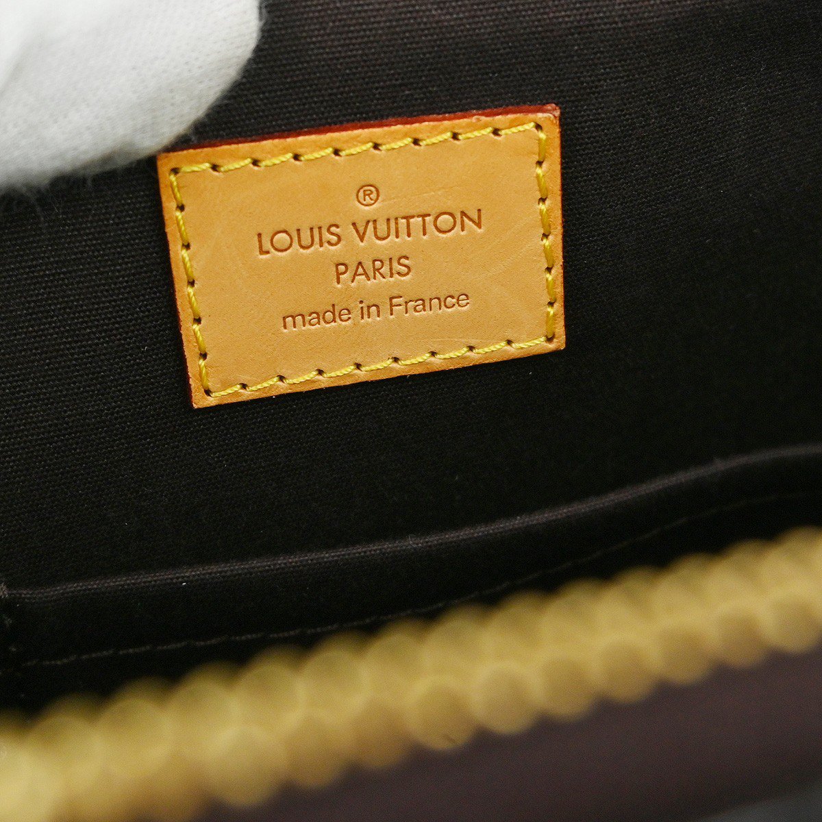 Louis Vuitton Bellevue Handbag Monogram Vernis PM Paars
