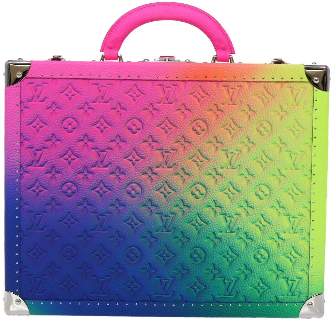 Louis Vuitton Louis Vuitton Cotteville Trunk Limited Edition Illusion Monogram Taurillon Leather 40 Divers