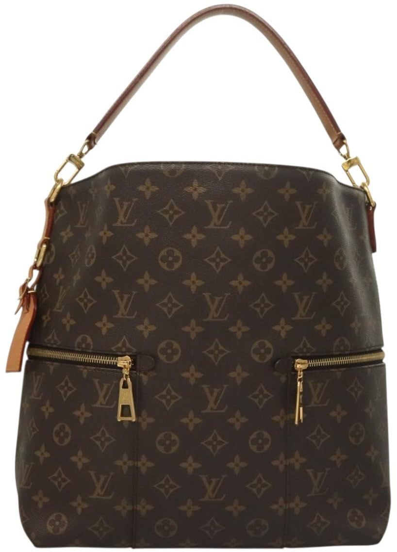 Louis Vuitton Louis Vuitton Melie Handbag Monogram Canvas Bruin
