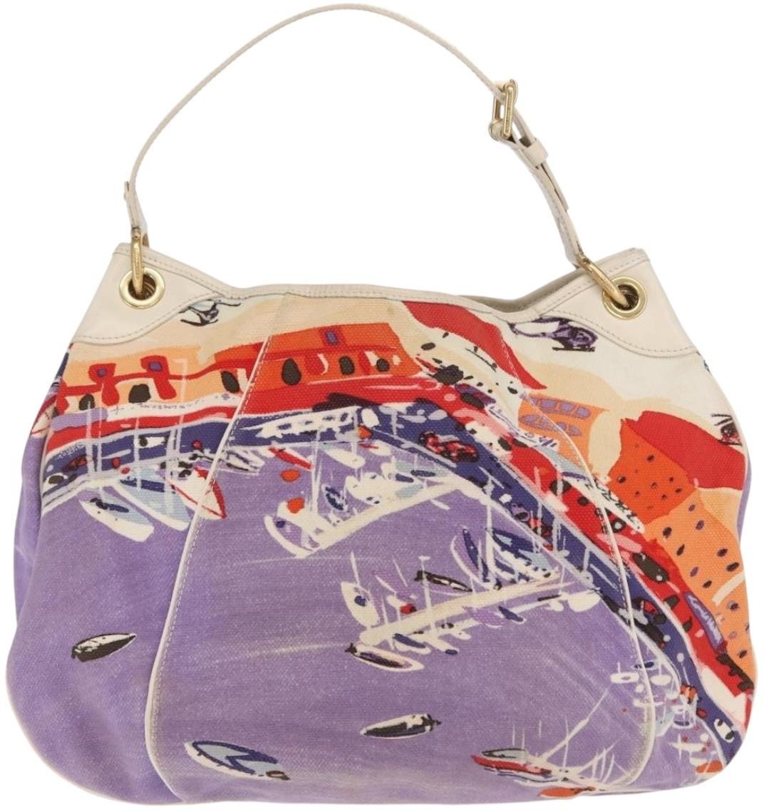 Louis Vuitton Louis Vuitton Galliera Handbag Riviera Cruise Canvas GM Paars