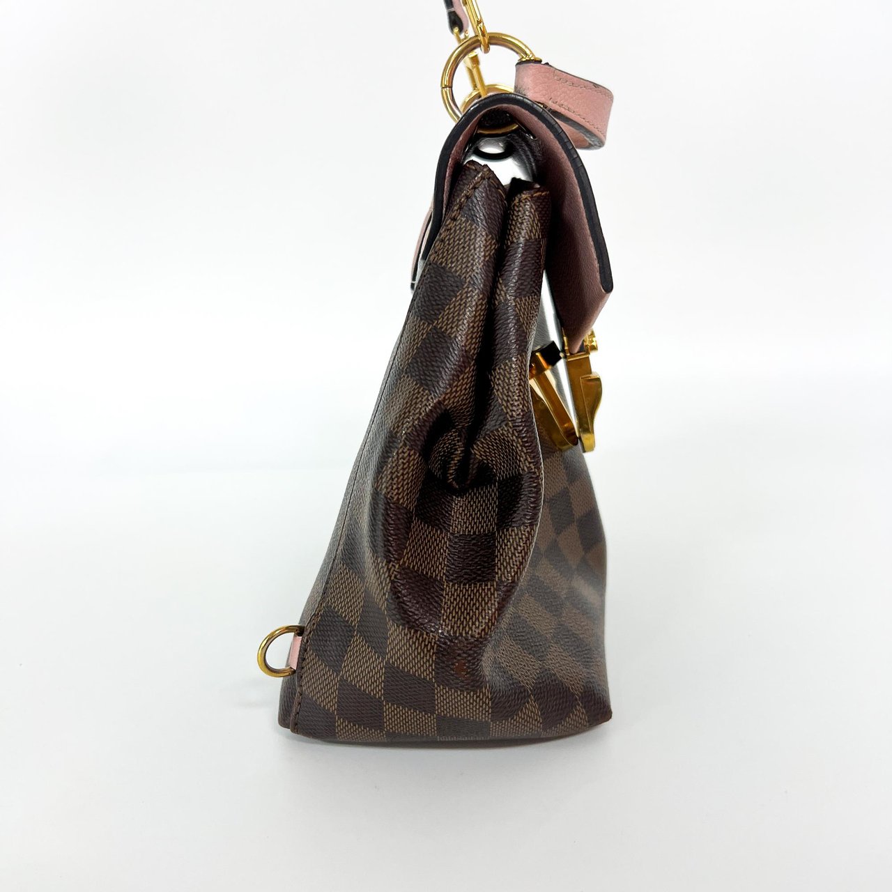 Louis Vuitton Louis Vuitton Clapton Backpack Damier and Leather Bruin
