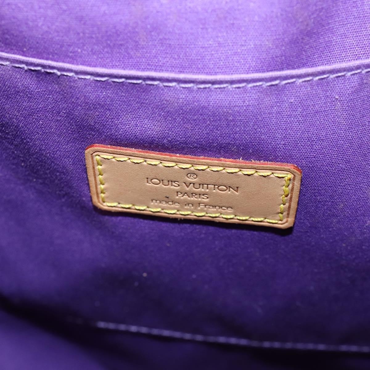 Louis Vuitton Morton Patent Leather Paars