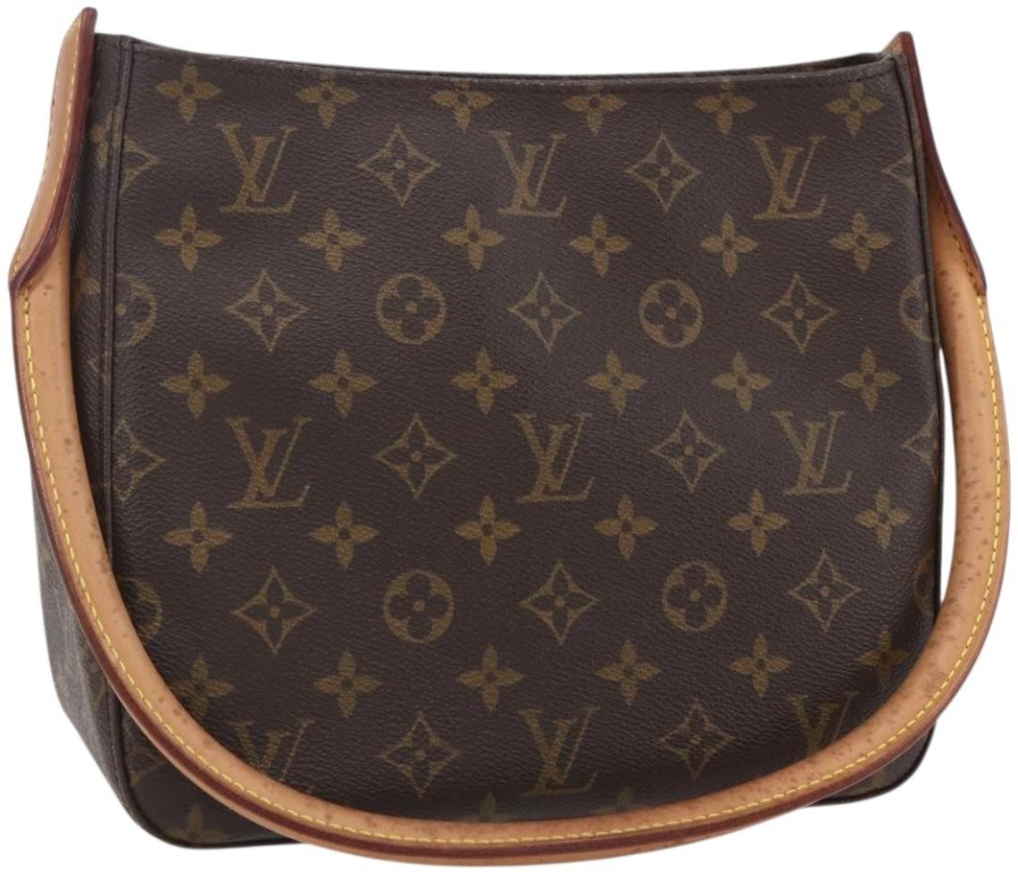 Louis Vuitton Louis Vuitton Looping Handbag Monogram Canvas MM Bruin