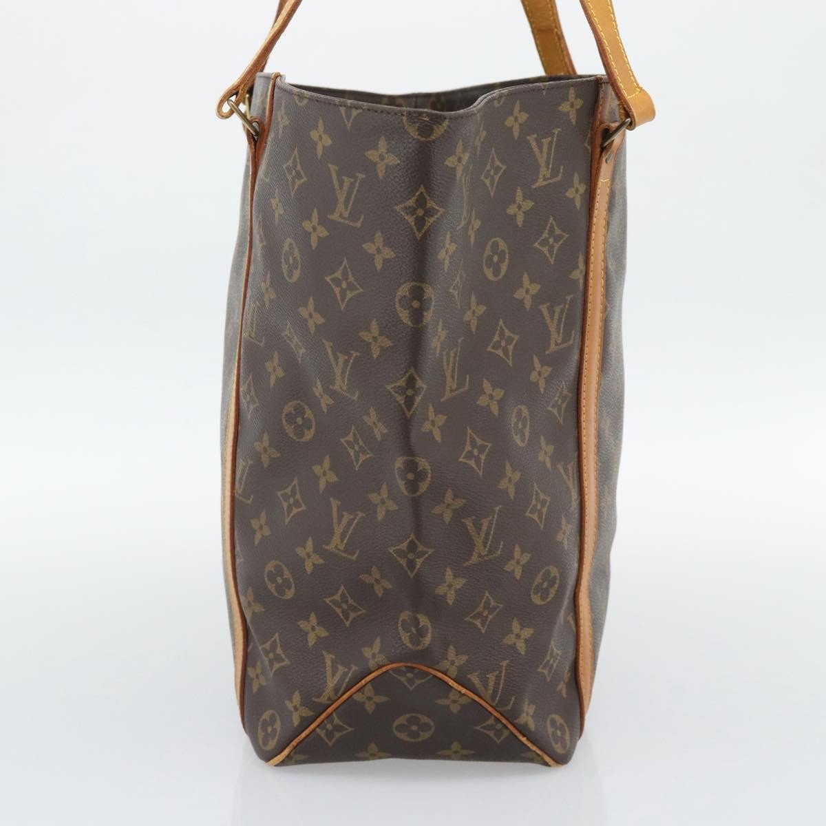 Louis Vuitton Shopping Sac Handbag Monogram Bruin