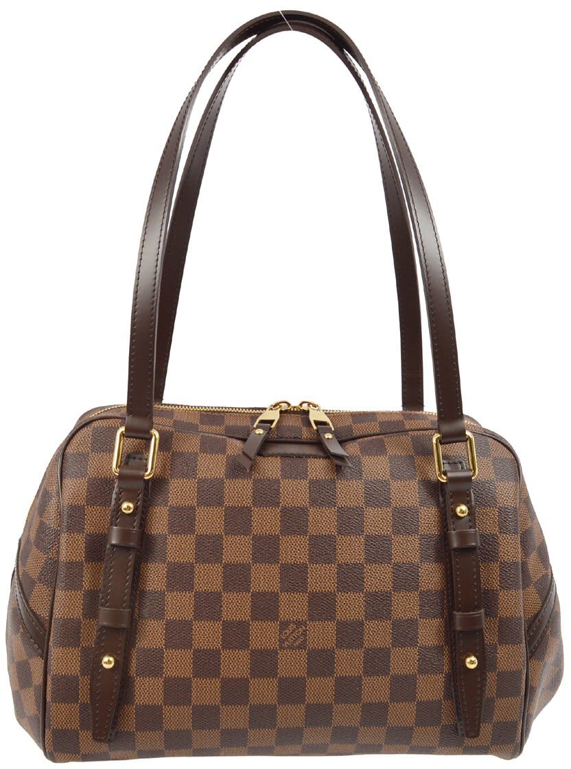Louis Vuitton Louis Vuitton Rivington Satchel Damier GM Bruin