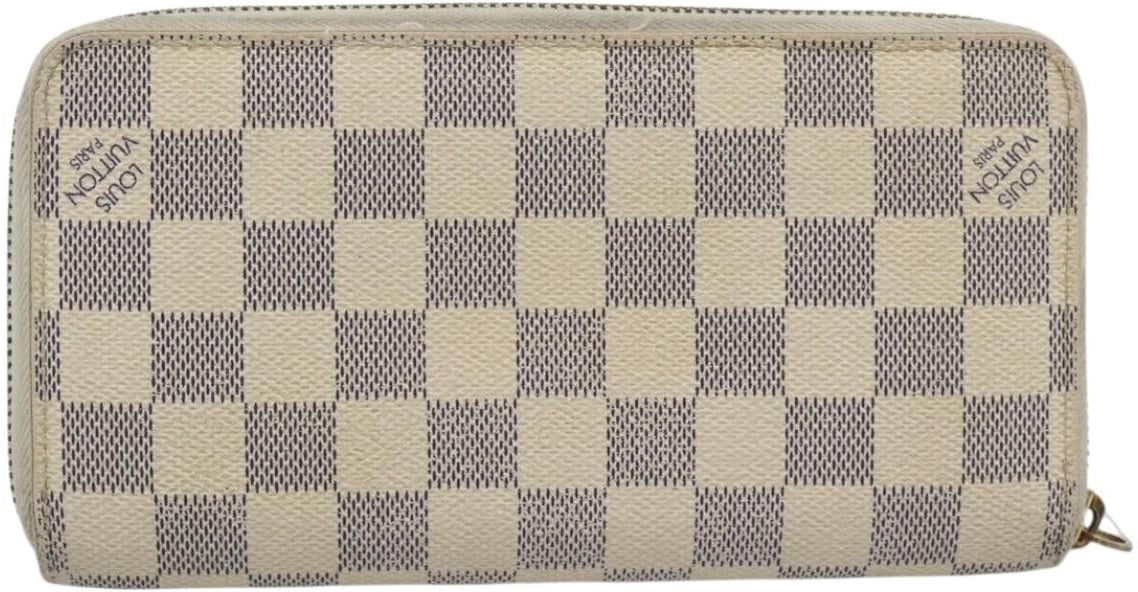 Louis Vuitton Zippy Organizer Damier Azur Beige