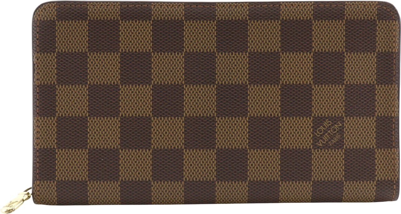 Louis Vuitton Zippy Organizer Damier Bruin
