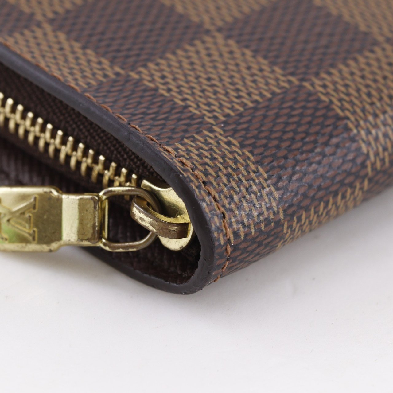Louis Vuitton Zippy Organizer Damier Bruin