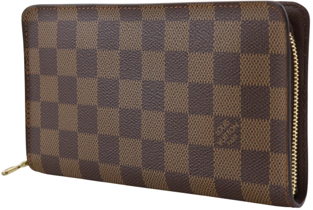 Louis Vuitton Zippy Organizer Damier Bruin