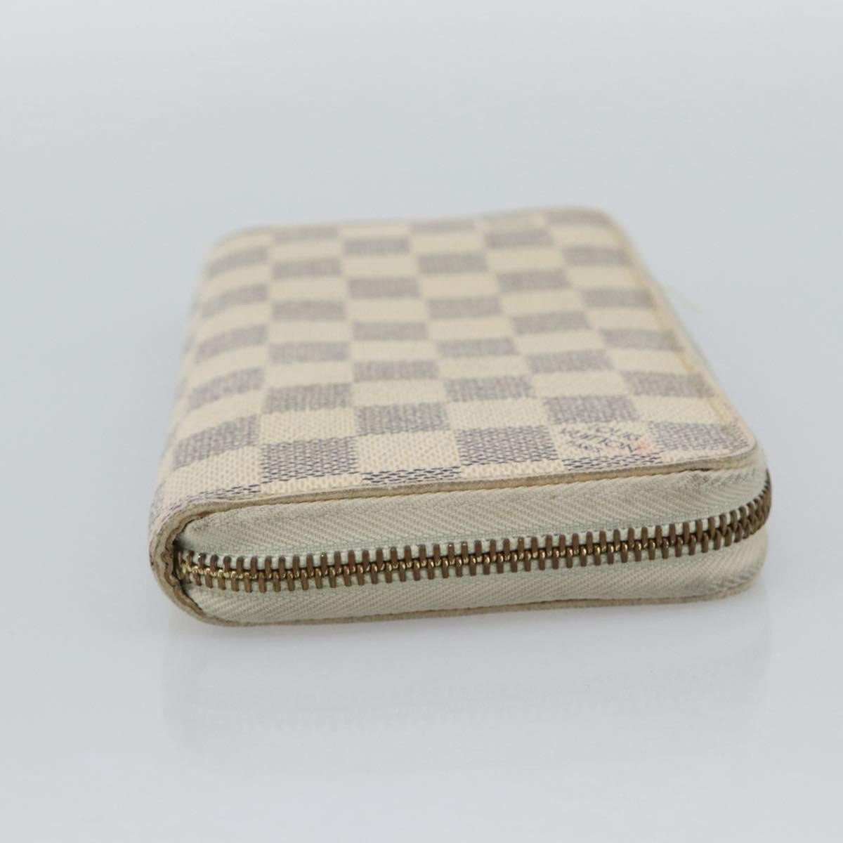 Louis Vuitton Zippy Organizer Damier Azur Beige