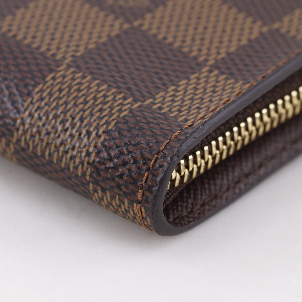 Louis Vuitton Zippy Organizer Damier Bruin