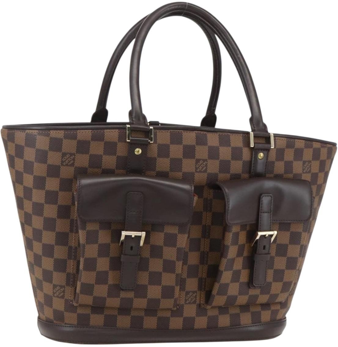Louis Vuitton Louis Vuitton Manosque Handbag Damier GM Bruin