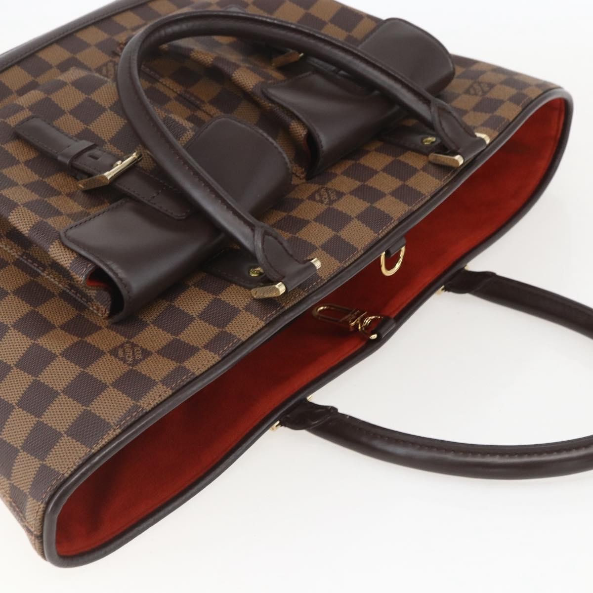 Louis Vuitton Louis Vuitton Manosque Handbag Damier GM Bruin