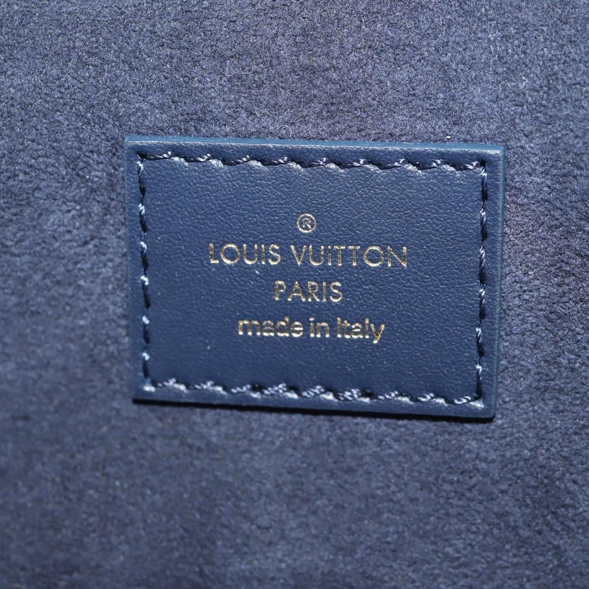 Louis Vuitton Vanity Case Monoglam Jacquard Canvas Micro Navy