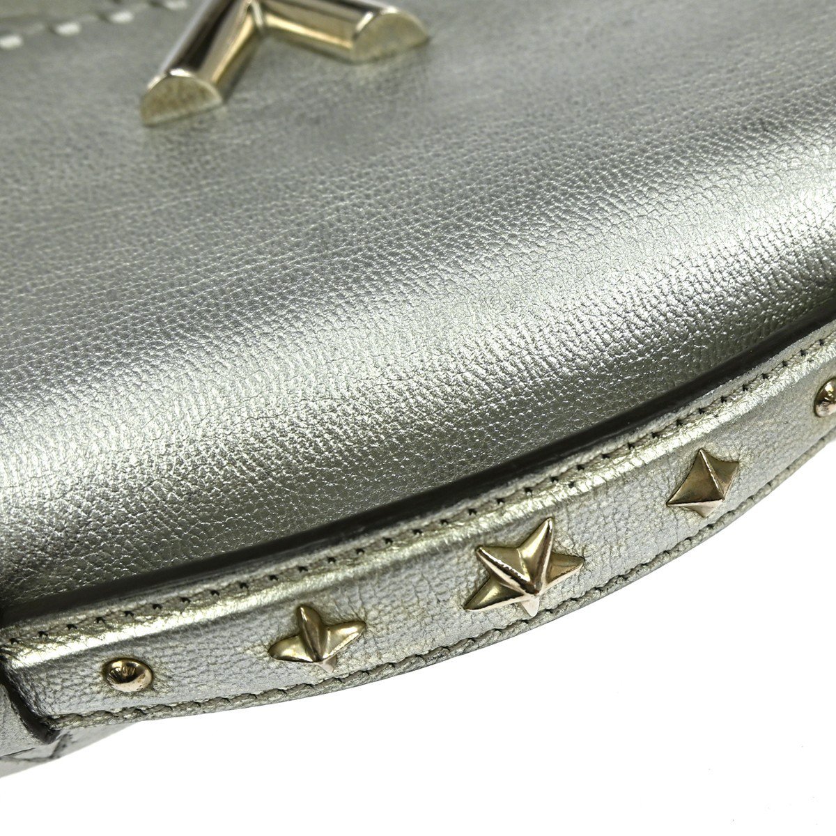 Louis Vuitton Very Chain Monogram Leather Zilver