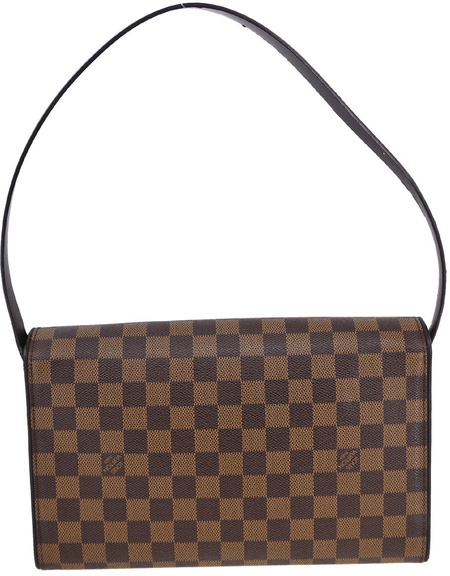 Louis Vuitton Tribeca Handbag Damier Long Bruin
