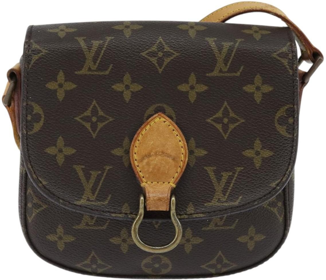 Louis Vuitton Louis Vuitton Saint Cloud Handbag Monogram Canvas PM Bruin