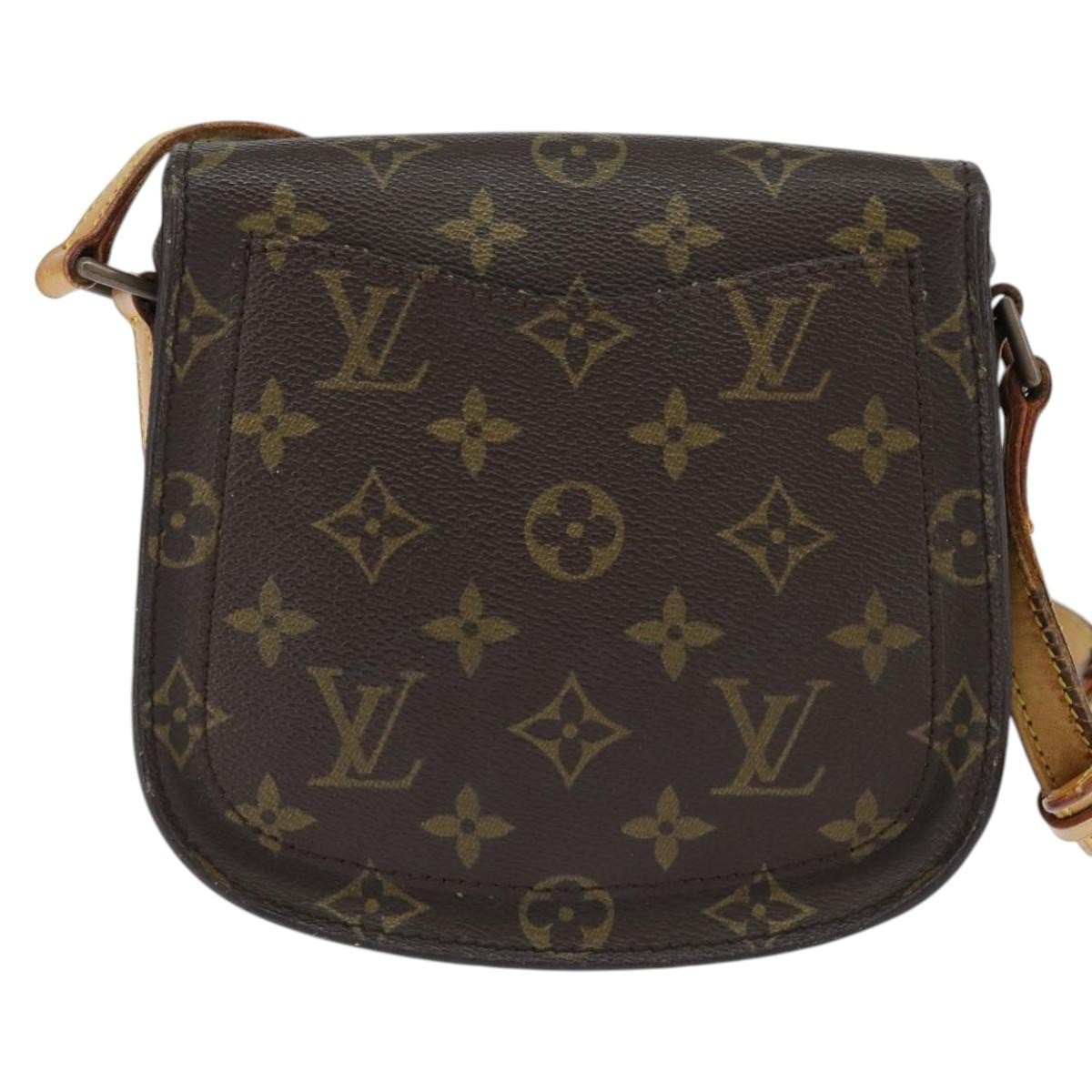 Louis Vuitton Louis Vuitton Saint Cloud Handbag Monogram Canvas PM Bruin