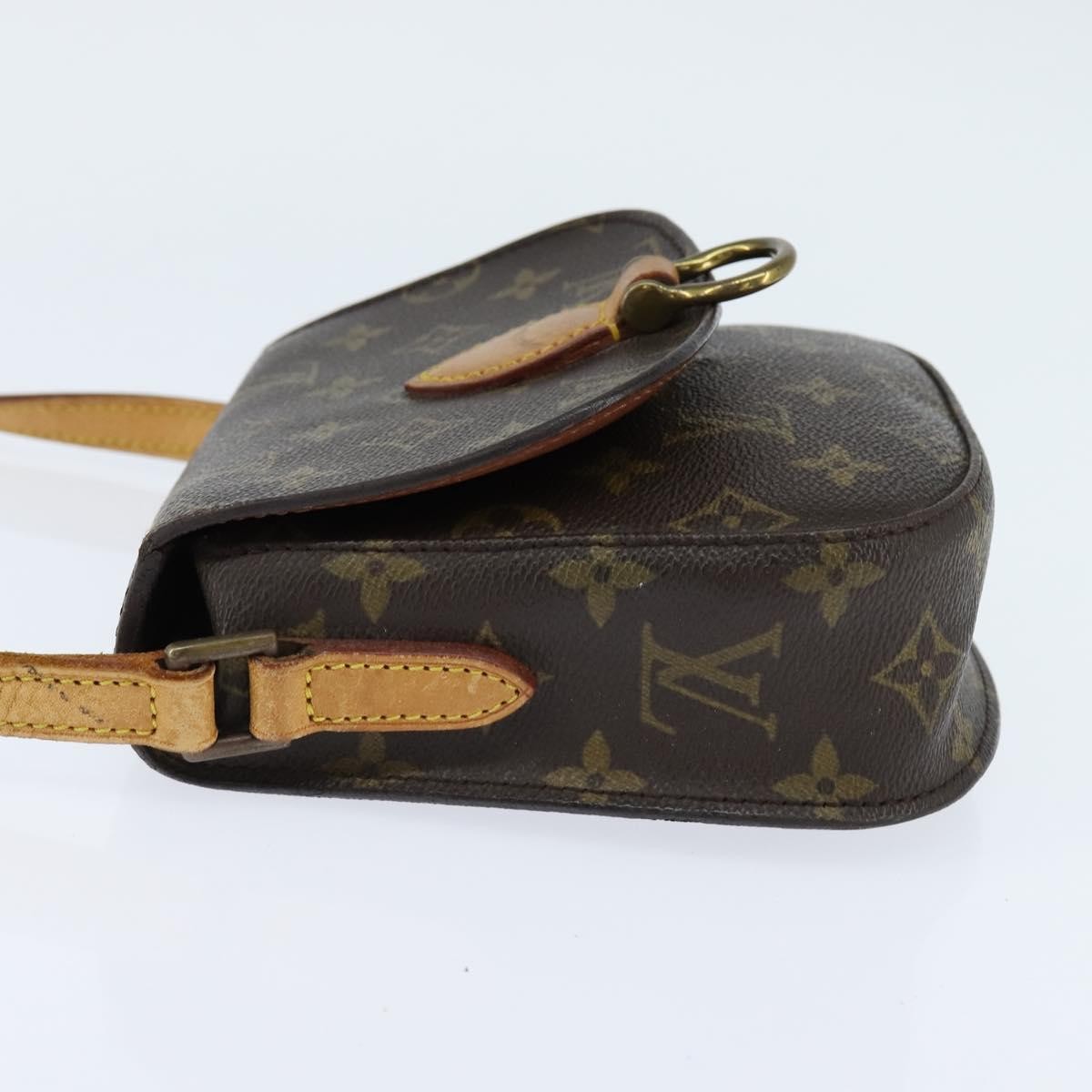 Louis Vuitton Louis Vuitton Saint Cloud Handbag Monogram Canvas PM Bruin