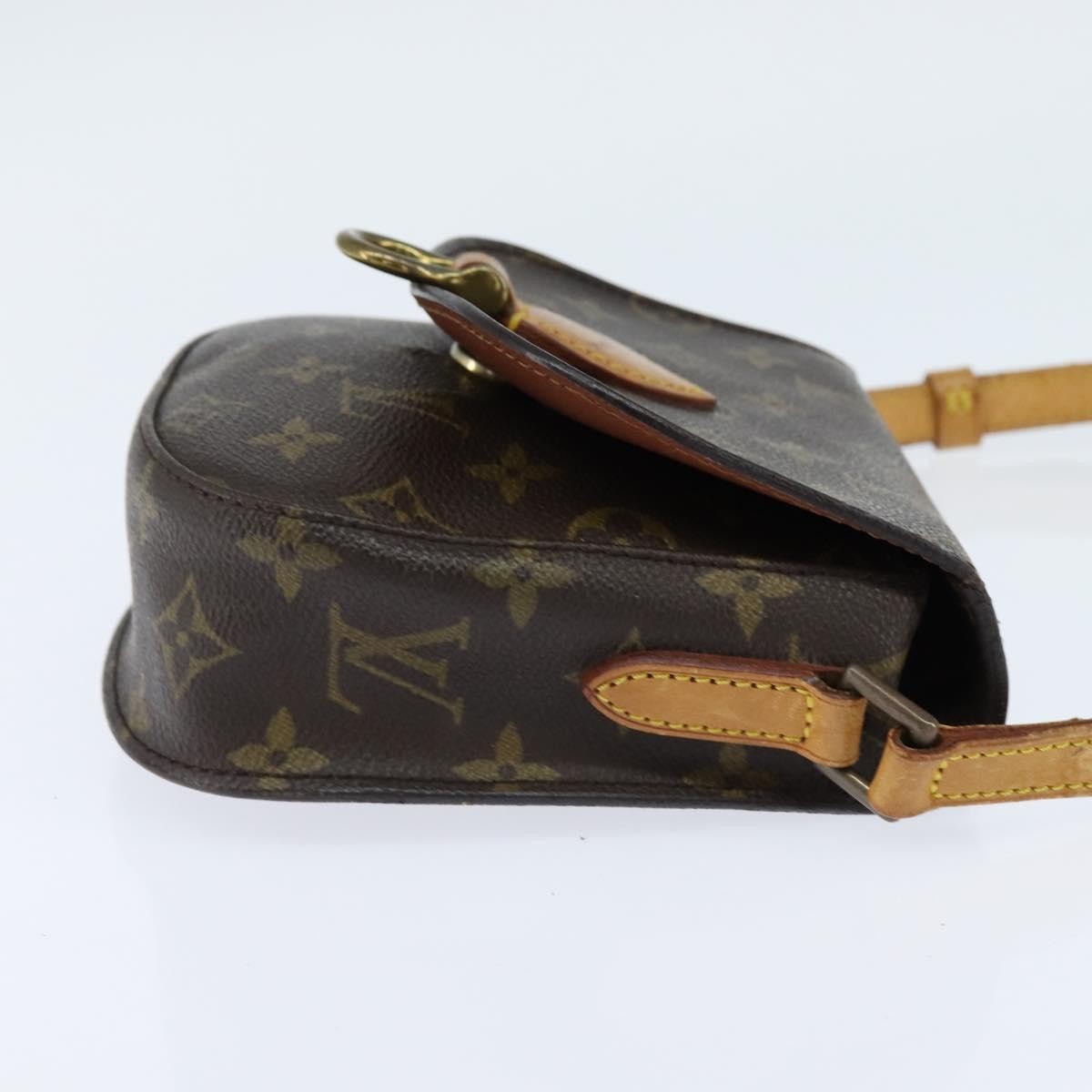 Louis Vuitton Louis Vuitton Saint Cloud Handbag Monogram Canvas PM Bruin