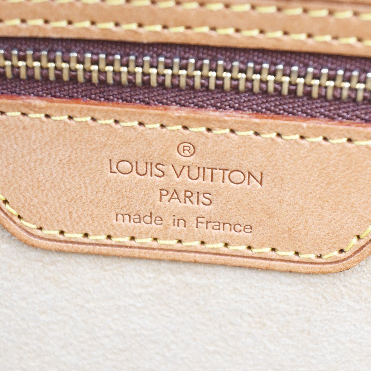 Louis Vuitton Babylone Handbag Monogram Canvas Bruin
