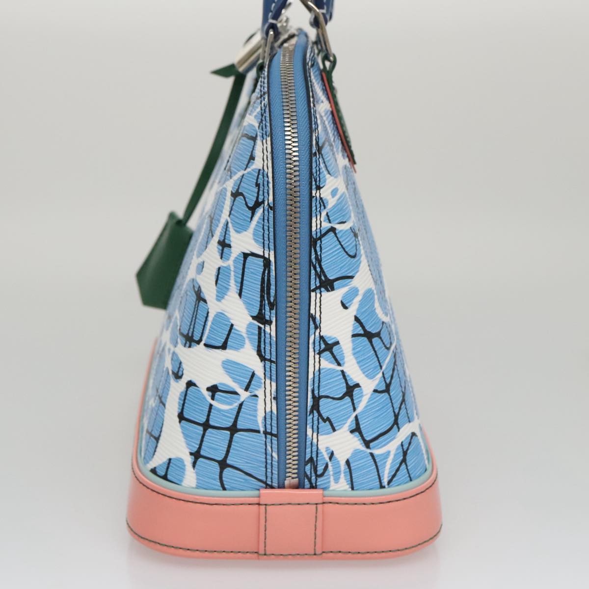 Louis Vuitton Louis Vuitton Alma Handbag Limited Edition Print Epi Leather PM Blauw