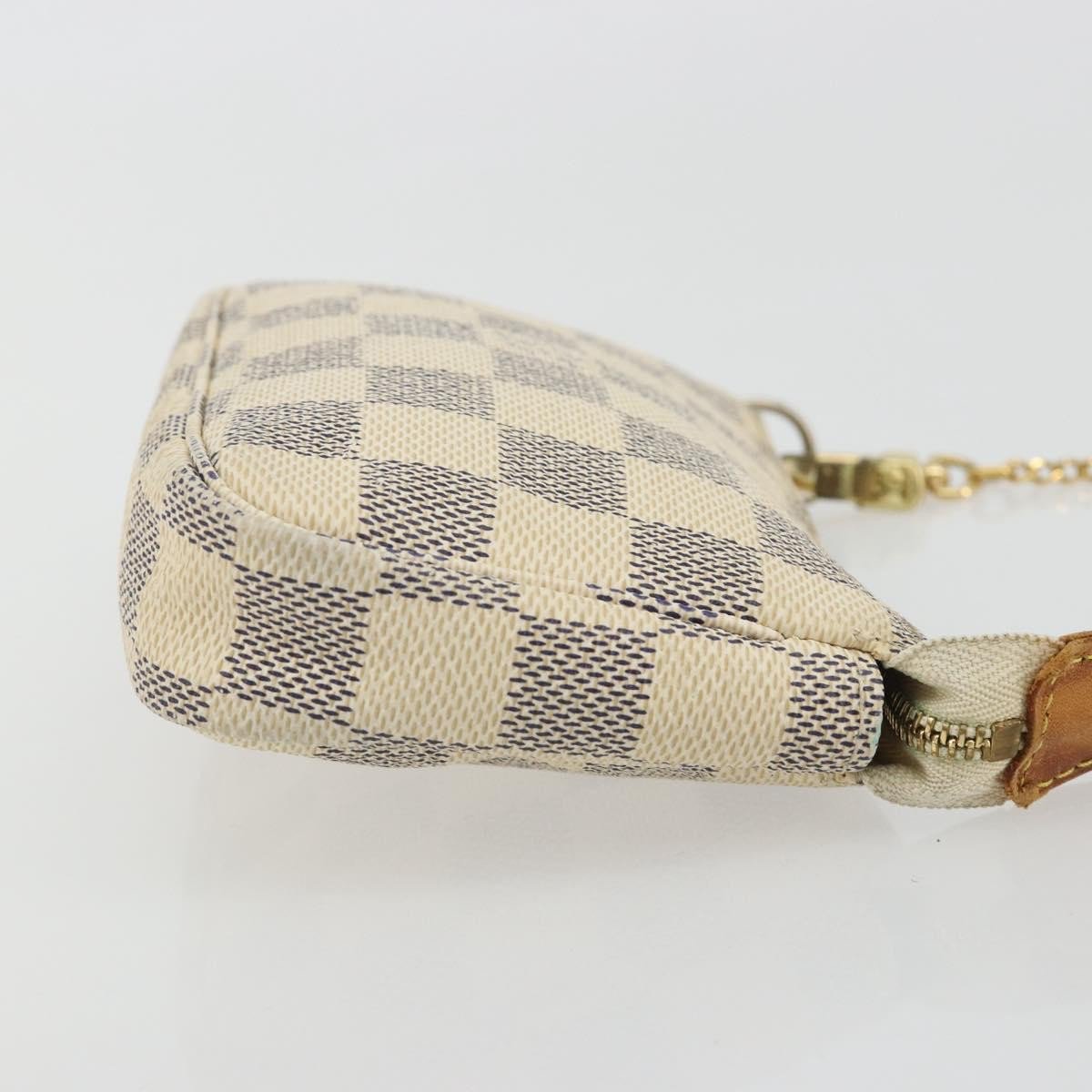 Louis Vuitton Mini pochette accessoires Damier Canvas Mini Beige