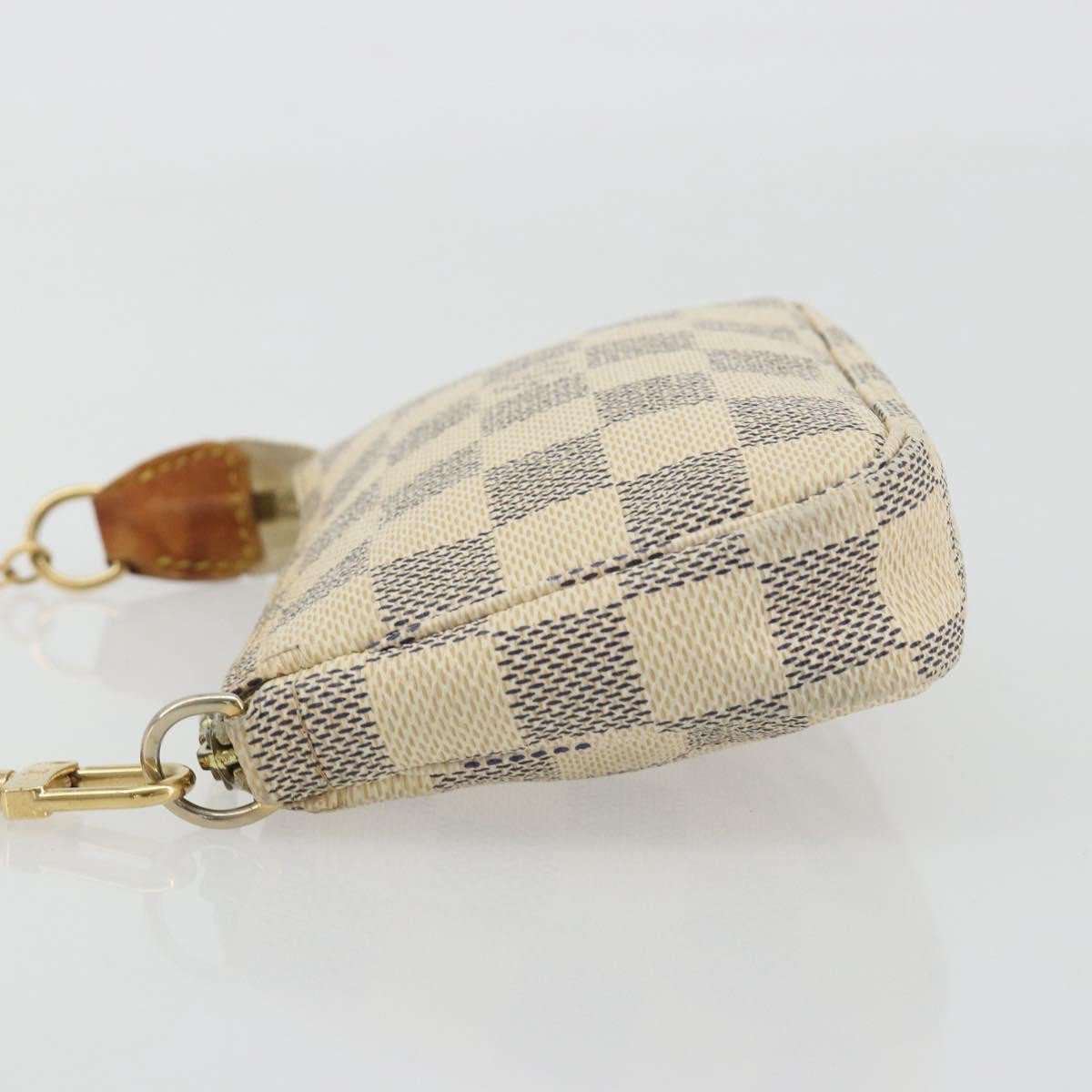 Louis Vuitton Mini pochette accessoires Damier Canvas Mini Beige