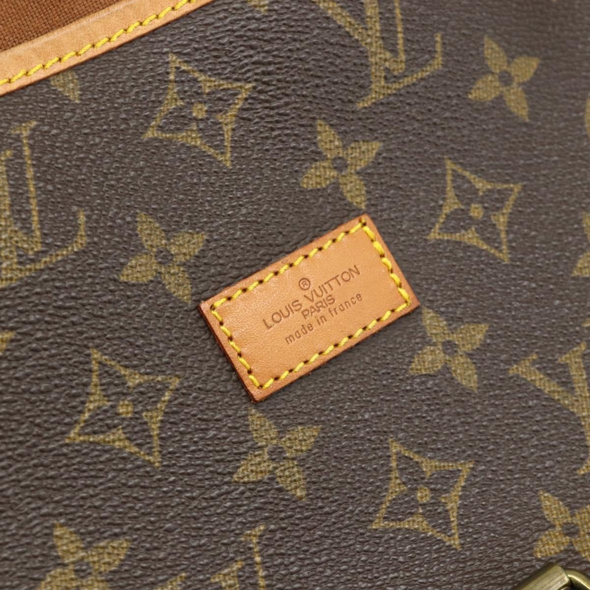 Louis Vuitton Louis Vuitton Saumur Handbag Monogram Canvas Bruin