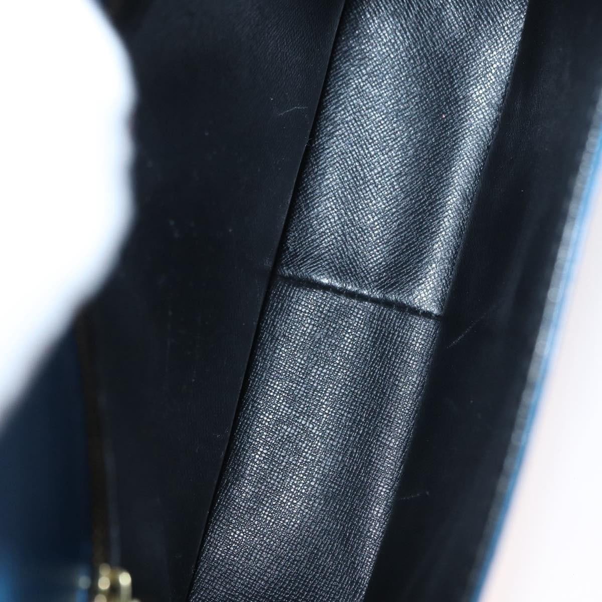 Louis Vuitton Louis Vuitton Saint Cloud Handbag Epi Leather GM Blauw