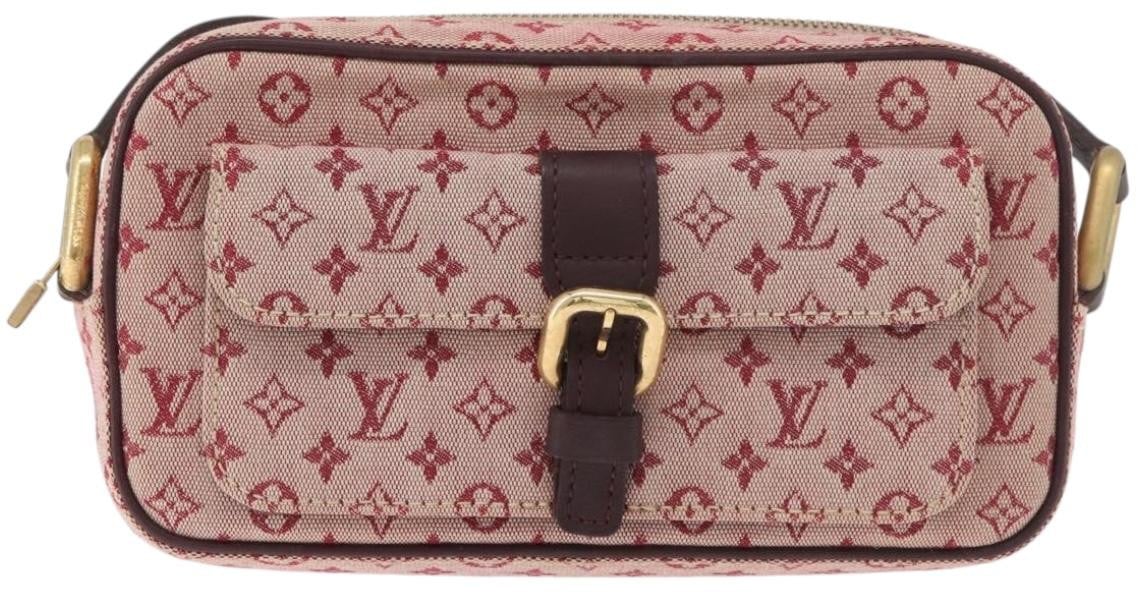 Louis Vuitton Juliette Crossbody Bag Mini Lin MM Rood