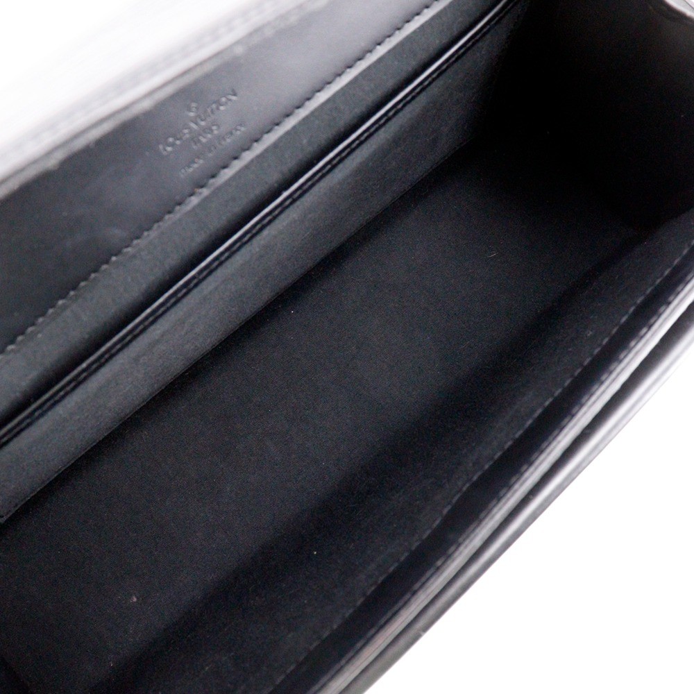 Louis Vuitton Louis Vuitton Dinard Handbag Epi Leather Zwart