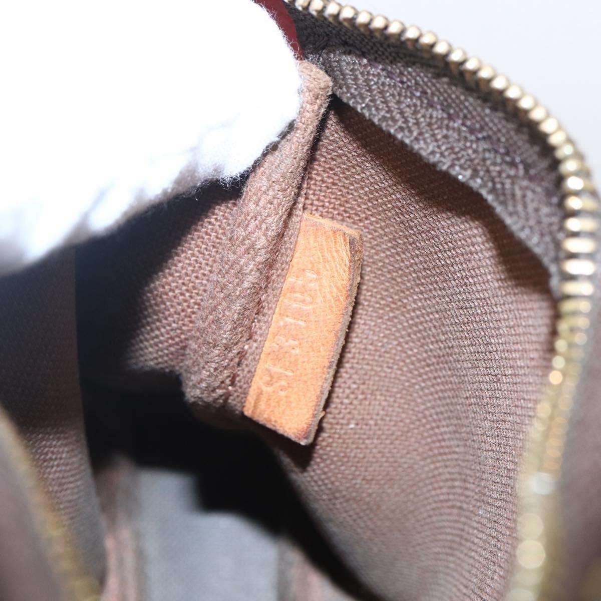Louis Vuitton Pochette Accessoires Limited Edition Christmas Animation Monogram Canvas Mini Divers
