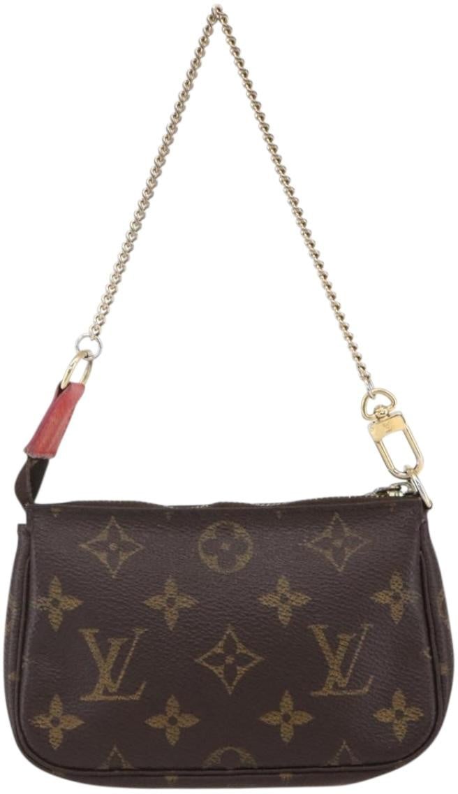 Louis Vuitton Pochette Accessoires Limited Edition Christmas Animation Monogram Canvas Mini Divers