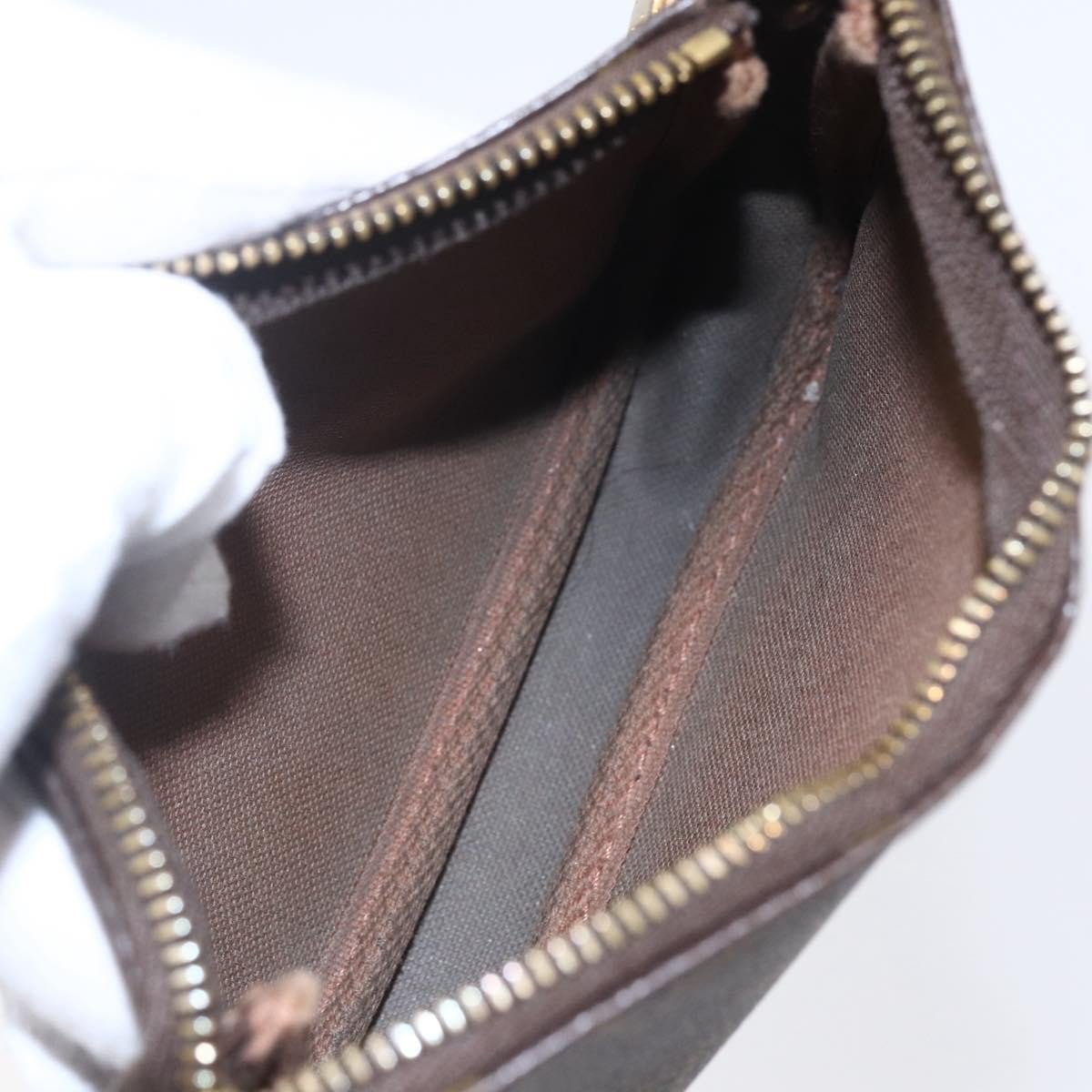 Louis Vuitton Pochette Accessoires Limited Edition Christmas Animation Monogram Canvas Mini Divers