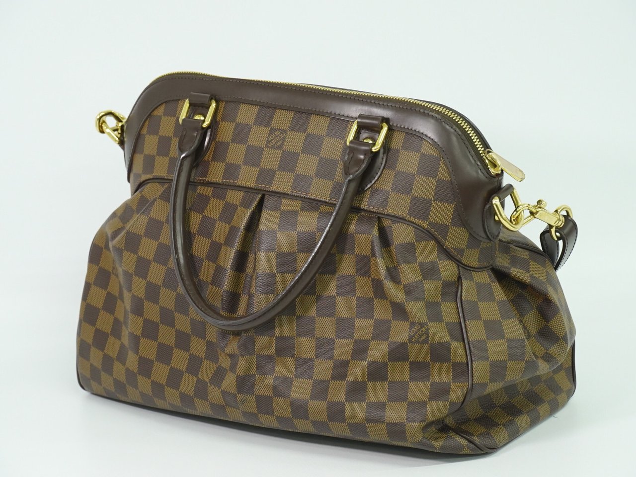 Louis Vuitton Louis Vuitton Trevi Handbag Damier GM Bruin