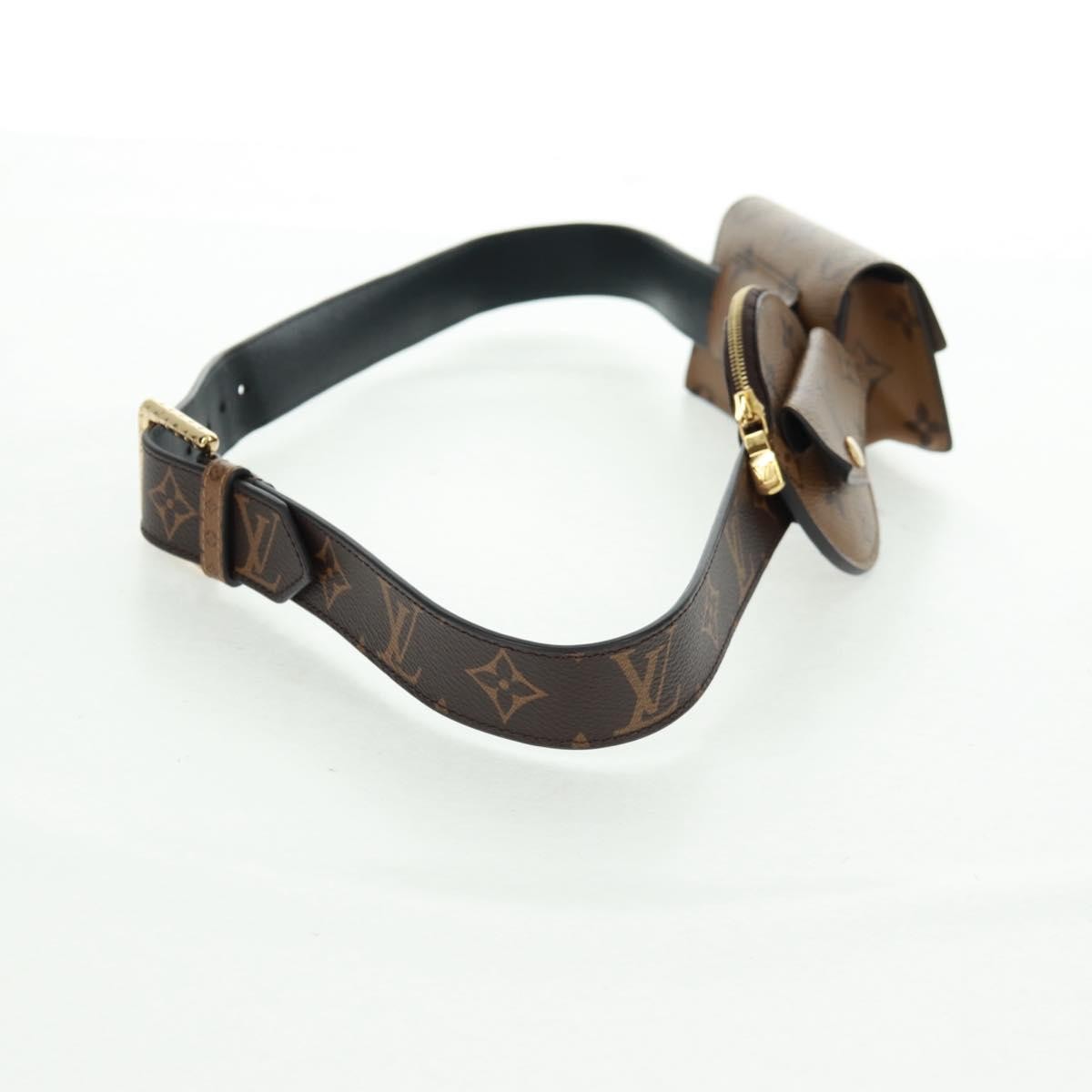 Louis Vuitton Louis Vuitton Daily Multi Pocket Belt Monogram Canvas Medium Bruin