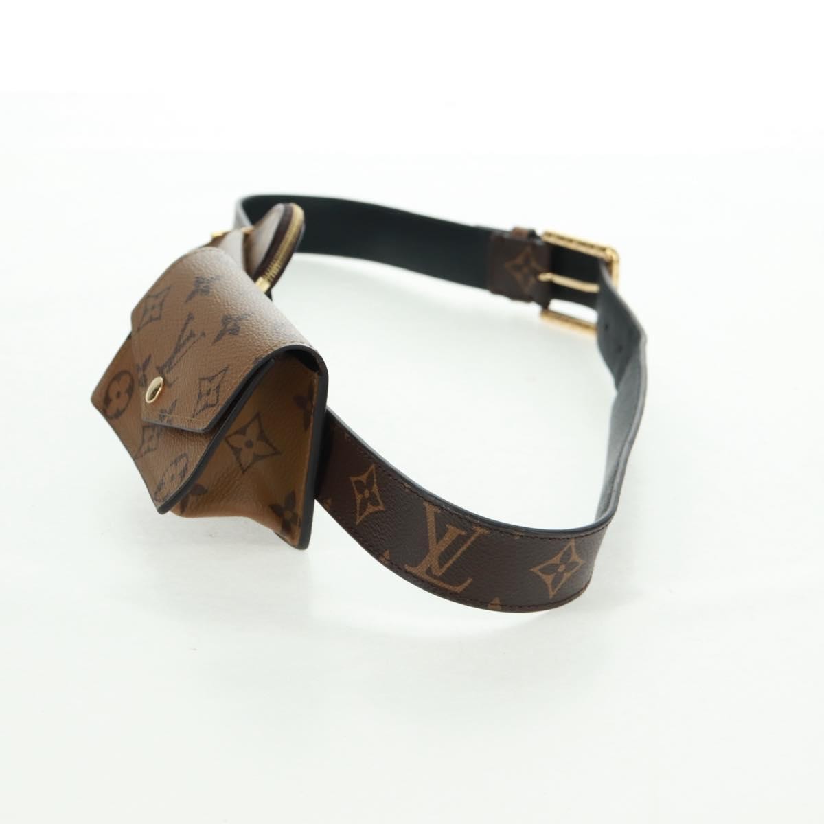 Louis Vuitton Louis Vuitton Daily Multi Pocket Belt Monogram Canvas Medium Bruin