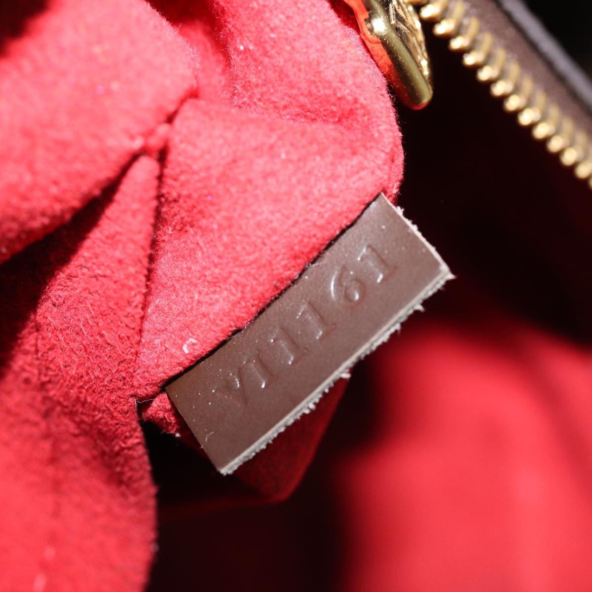 Louis Vuitton Louis Vuitton Sistina Handbag Damier MM Bruin