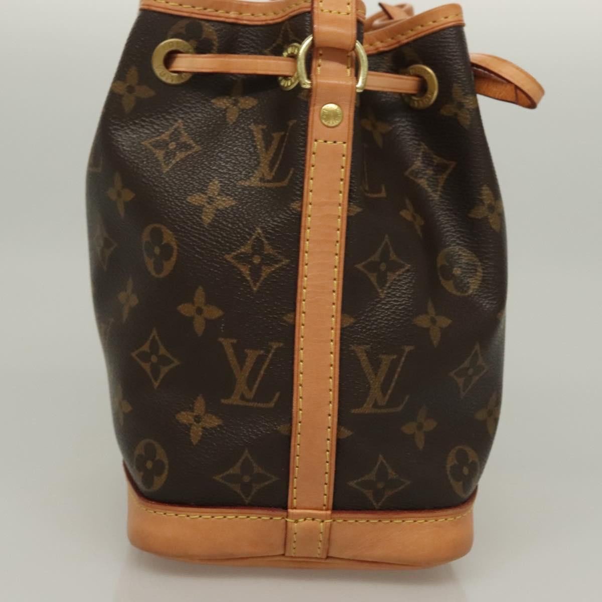 Louis Vuitton Louis Vuitton Noe Handbag Monogram Canvas Mini Bruin