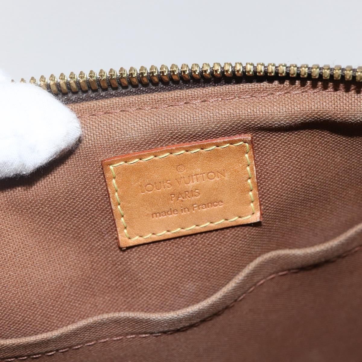 Louis Vuitton Louis Vuitton Palermo Handbag Monogram Canvas PM Bruin