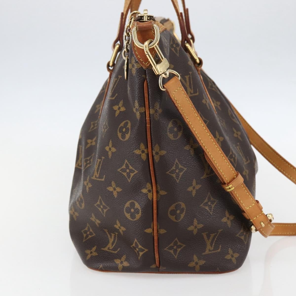 Louis Vuitton Louis Vuitton Palermo Handbag Monogram Canvas PM Bruin