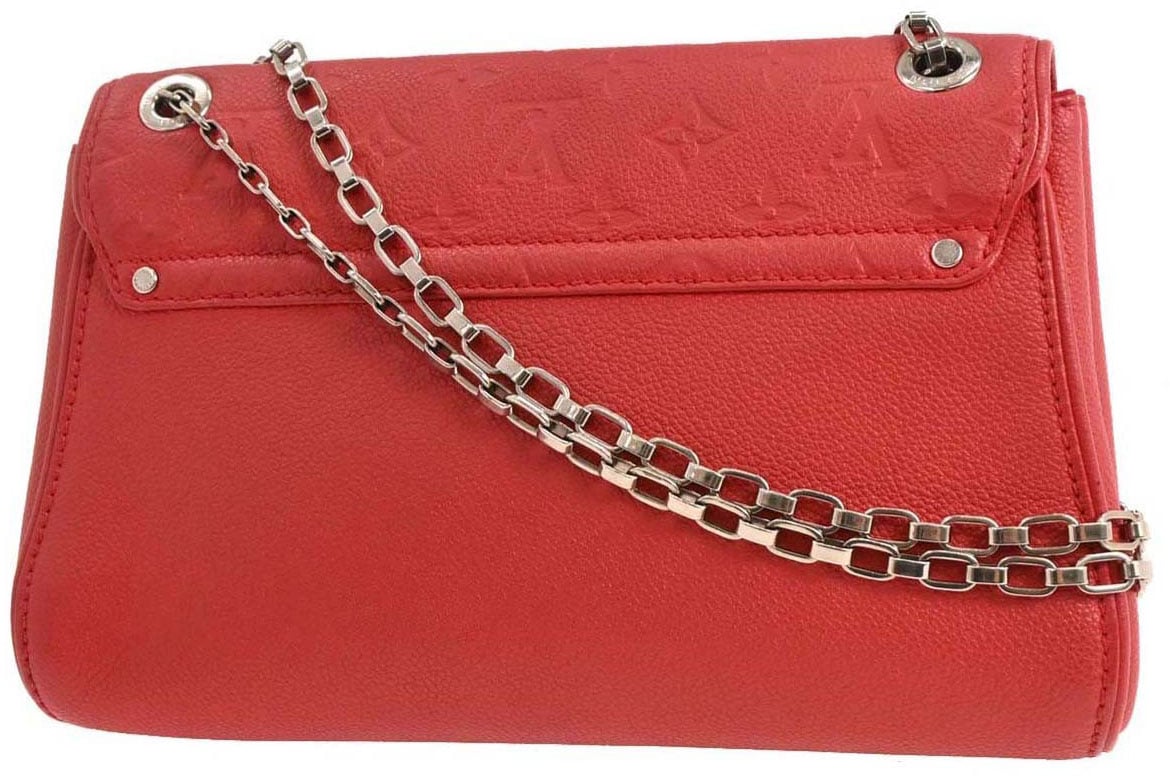 Louis Vuitton Louis Vuitton Saint Germain Handbag Monogram Empreinte Leather PM Roze