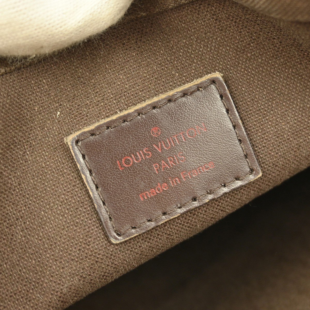 Louis Vuitton Louis Vuitton Trotteur Beaubourg Handbag Damier Bruin